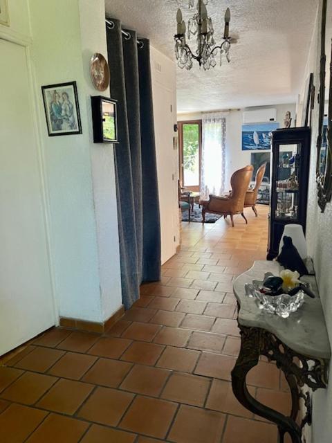 Le Cannet 10Mn Cannes Chambre Independante Etage D'Une Maison Avec Piscine Kültér fotó