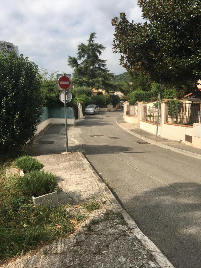 Le Cannet 10Mn Cannes Chambre Independante Etage D'Une Maison Avec Piscine Kültér fotó